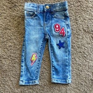 Kids Patch Detail Jeans